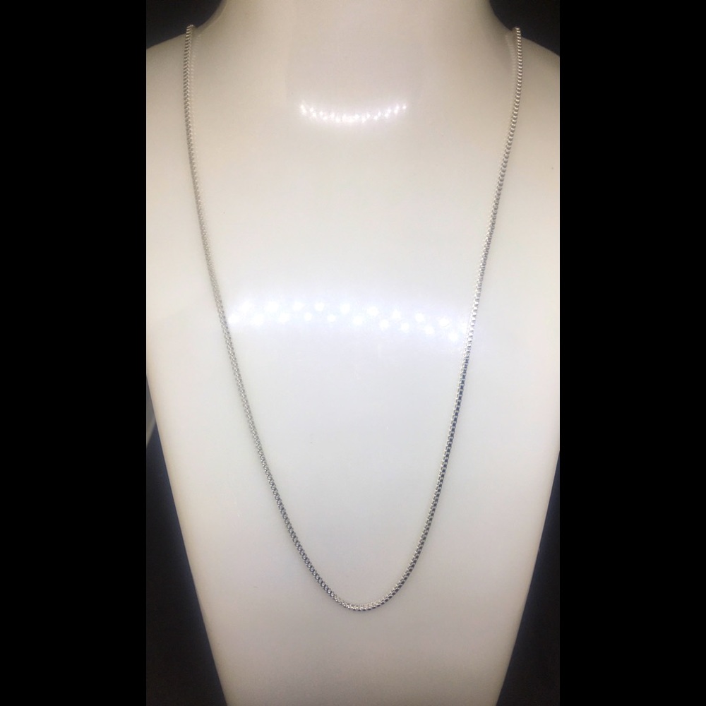 Sterling Silver Stamped925 Different Style & Sizes Necklace